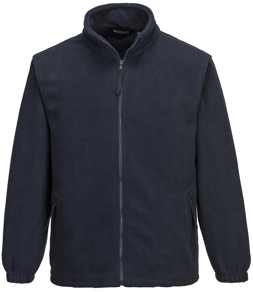 Comfortable fleece ideal for layering in cold environments.