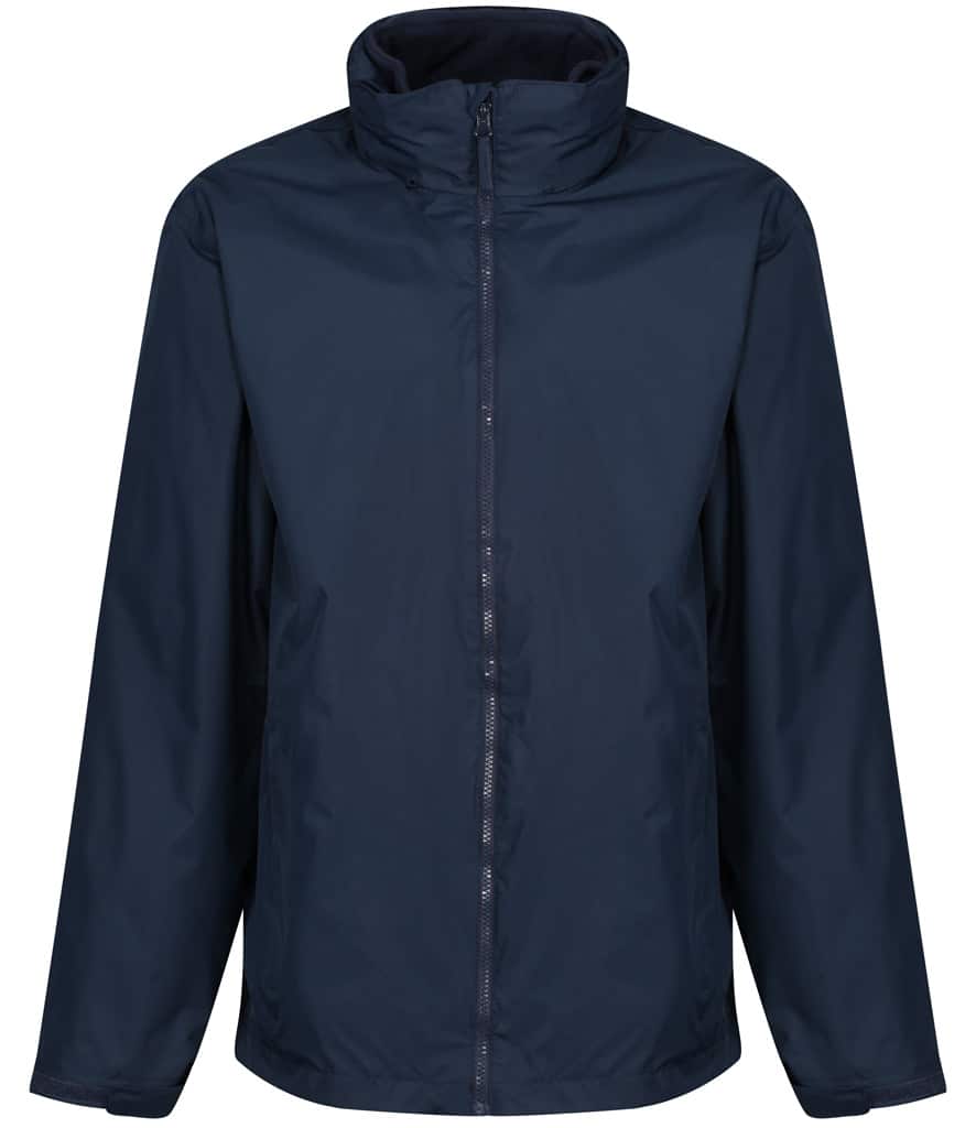 Insulated jacket designed for cold-weather work environments.