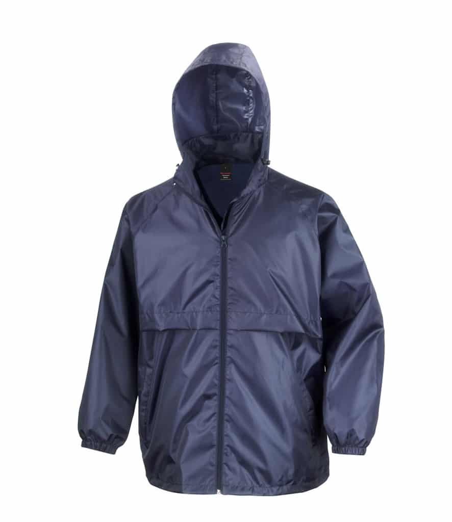 Lightweight waterproof coat for year-round protection.