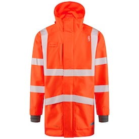 A04-LEO CLOVELLY EcoViz Breathable Executive Anorak