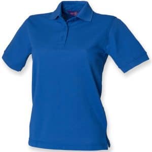 H401 Henbury Ladies Poly/Cotton Piqué Polo Shirt