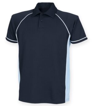 LV370 Finden + Hales Performance Piped Polo Shirt