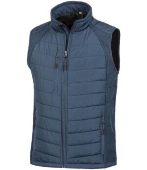 RS238 Result Recycled Compass Padded Gilet
