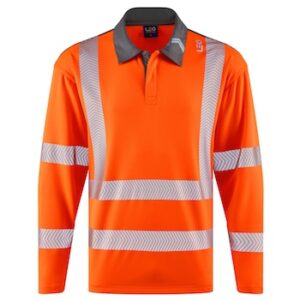 P13-LEO GEORGEHAM EcoViz COOLMAX High Performance Sleeved Polo Shirt