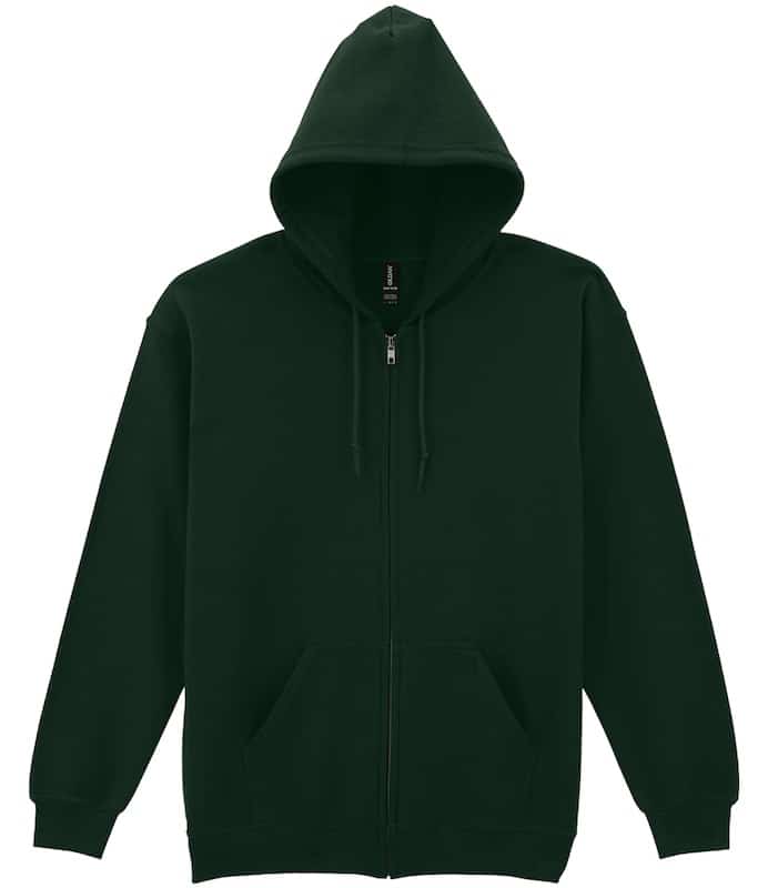 Adult Full Zip Hooded Sweatshirt