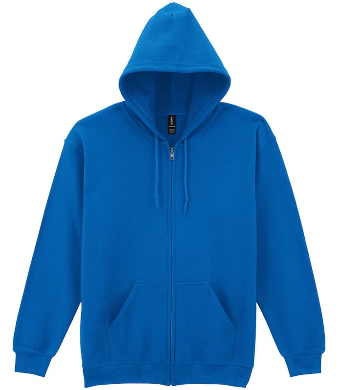 Adult Full Zip Hooded Sweatshirt