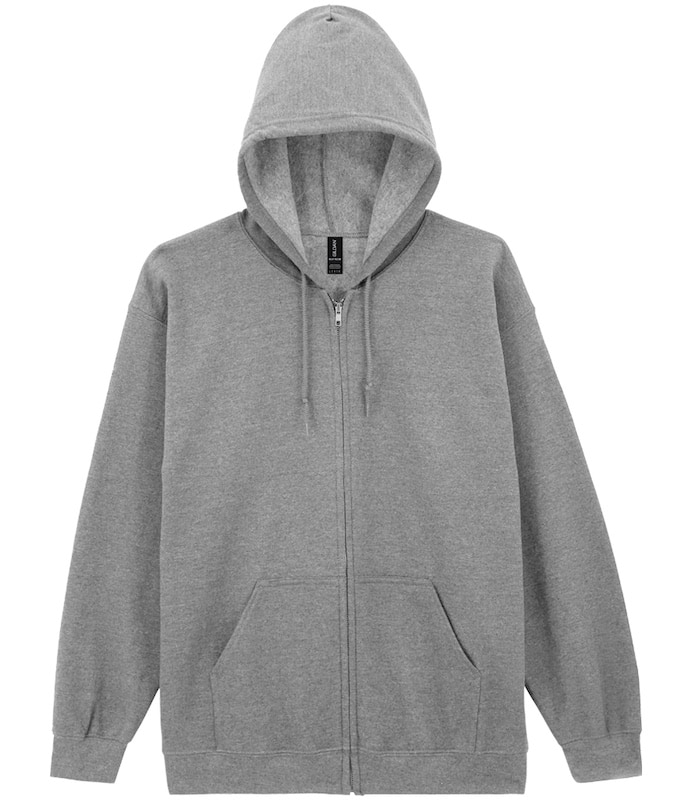 Adult Full Zip Hooded Sweatshirt