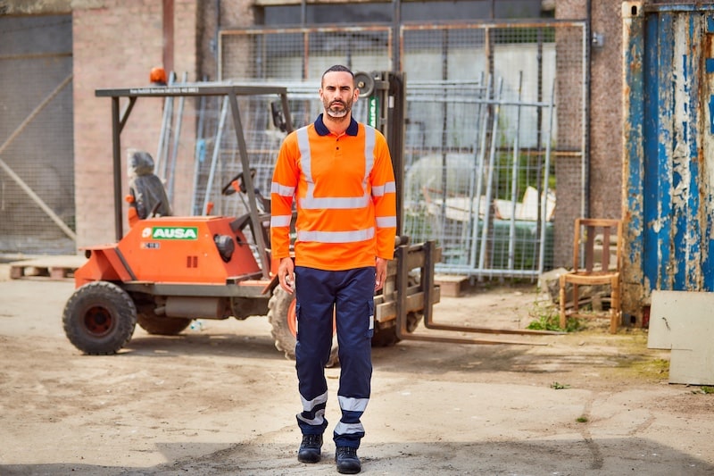 Rail Spec Hi Vis Polo Shirts