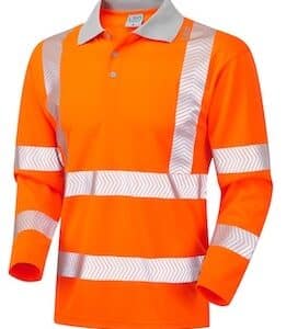 P08-LEO BARRICANE EcoViz Performance+ Sleeved Polo Shirt
