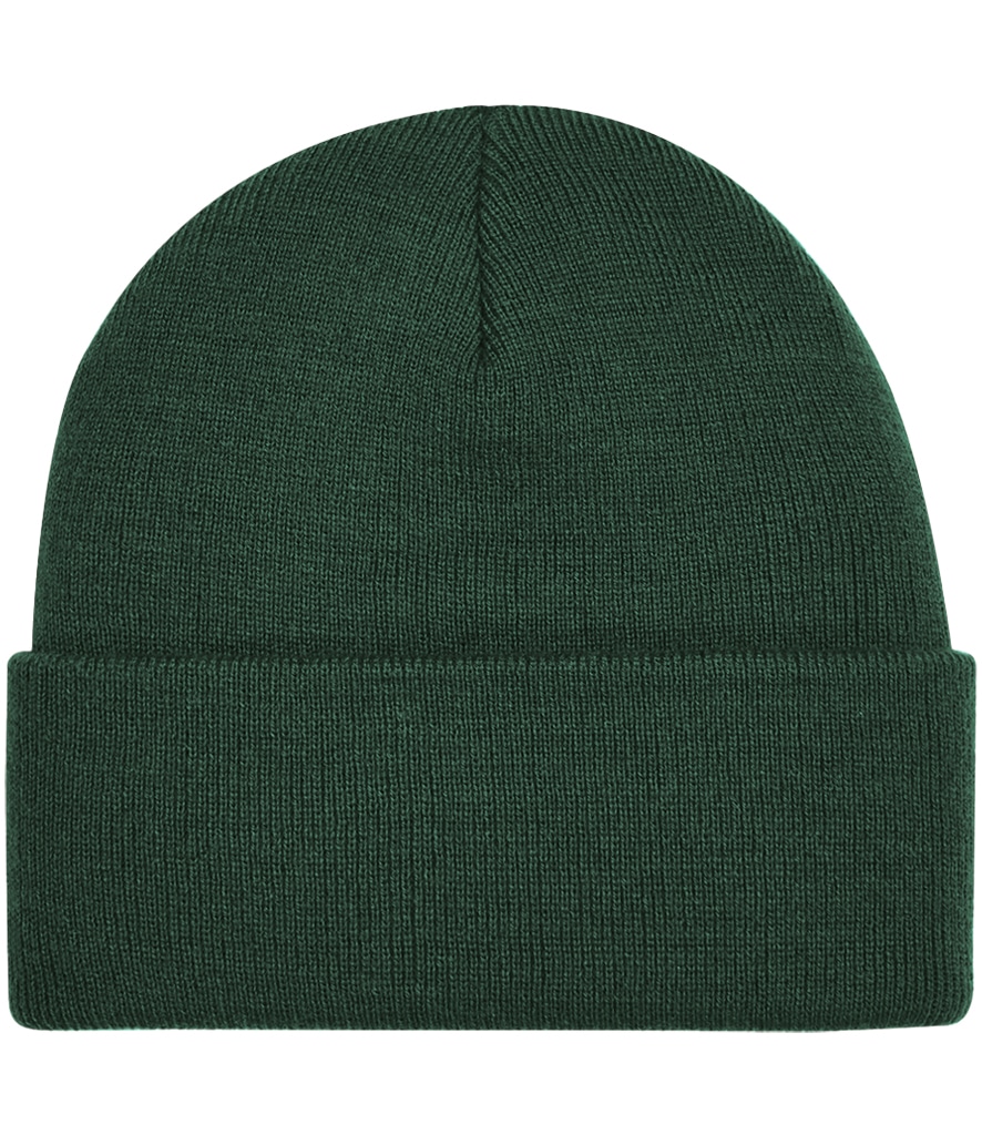 BOTTLE GREEN BEANIE