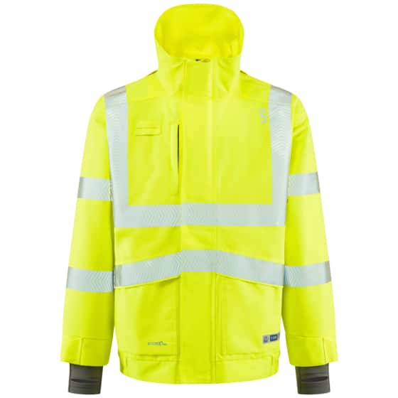 DARTMOOR J05_y_leo HI-VIZ YELLOW BOMBER JACKET.