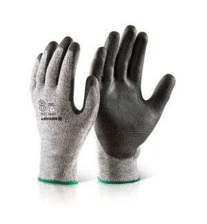 KSPU5 BEESWIFT PU COATED CUT RESISTANT GLOVE