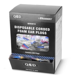 QED301C - BEESWIFT Disposable Corded Ear Plugs