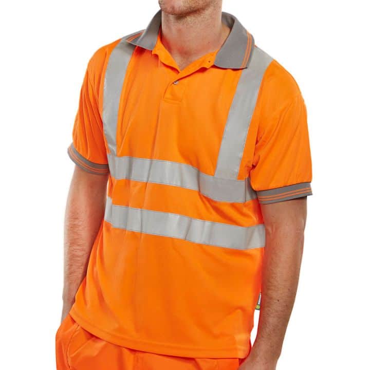 HI-VIS POLO SS