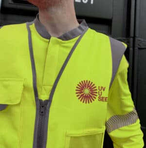 B-U055 UV U SEE - UV Colour Changing Heat Applied Print